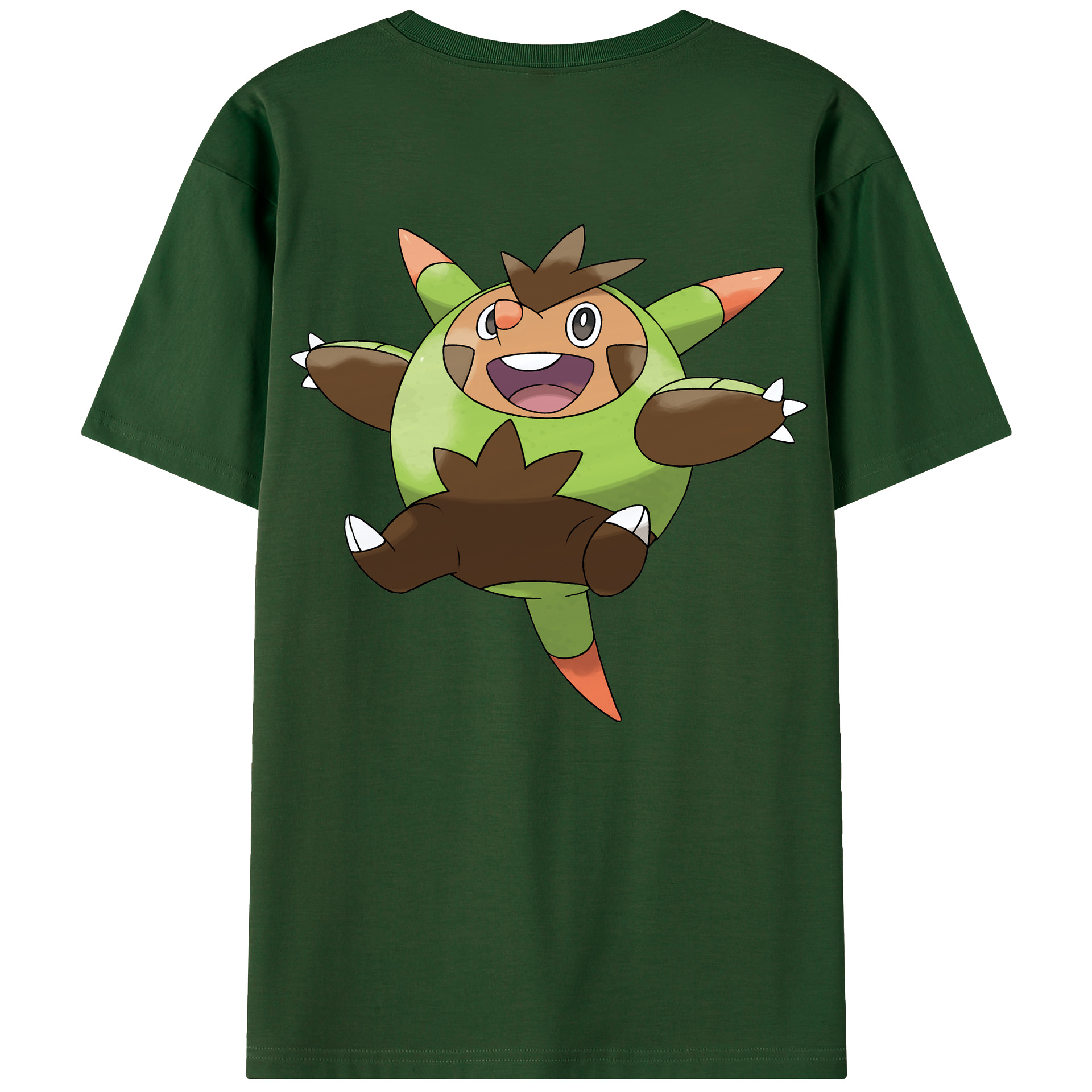 （画像用） ポケットモンスター Pokémon 綿100％半袖Tシャツ（背面プリント）